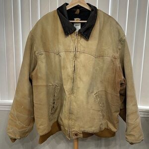 Vintage Carhartt J14 BRN 3XL Distressed